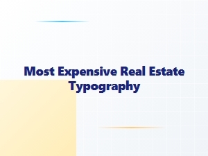 Most Luxurious Fonts for Property Listings