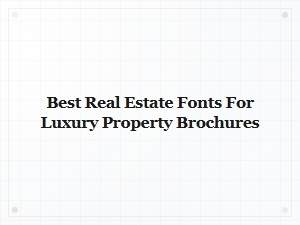 Free Versus Premium Luxury Real Estate Fonts